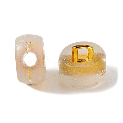 Luminous Transparent Acrylic Beads OACR-P037-01B-D-1