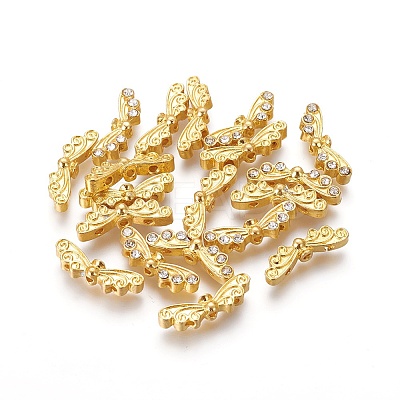 Tibetan Style Alloy Multi-strand Links KK-A044-G-1