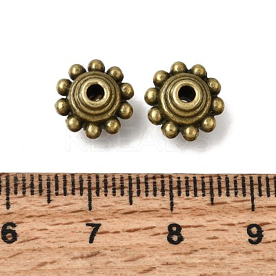 Tibetan Style Alloy Beads AL-CBA3B63-03AB-1