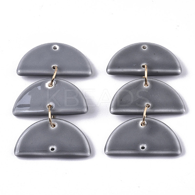 Handmade Porcelain Links Connectors PORC-S501-035A-1