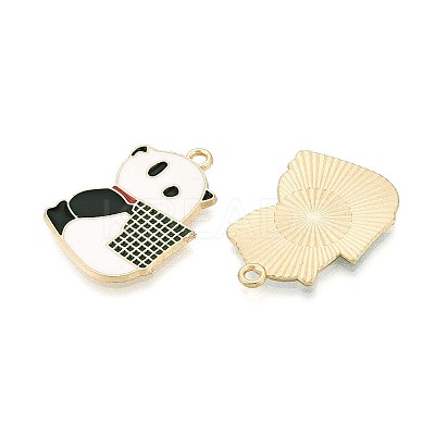 Alloy Enamel Pendants ENAM-N063-02B-1