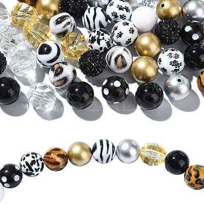 Animal Themed Acrylic & Resin Beads DIY Jewelry Making Kits DIY-CJ0002-43-1