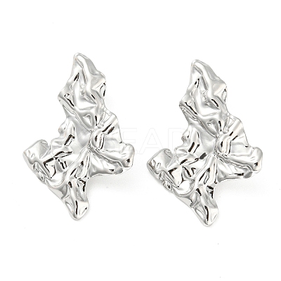 Non-Tarnish 304 Stainless Steel Stud Earrings LS-EJEW-I290-09P-1