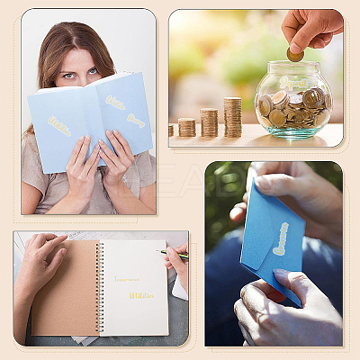 PVC Self Adhesive Decorative Stickers DIY-WH0308-368B-1