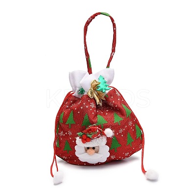Christmas Cloth Candy Bags Decorations ABAG-I003-05B-1