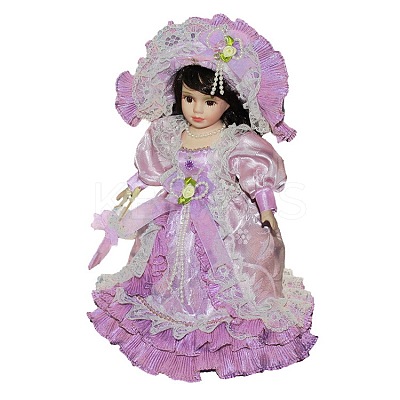 Porcelain Doll Display Ornaments DOLL-PW0001-412B-1