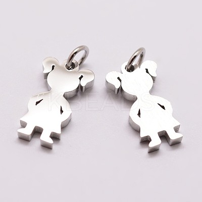 Tarnish Resistant 316 Surgical Stainless Steel Pendants LS-STAS-K116-02P-B-1