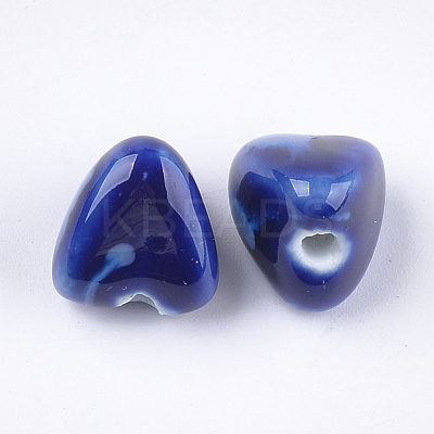 Handmade Porcelain Beads PORC-S498-01H-1