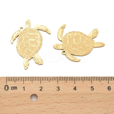 201 Stainless Steel Pendants STAS-I332-01G-1