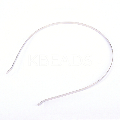 Hair Accessories Iron Hair Band Findings OHAR-WH0017-06B-1