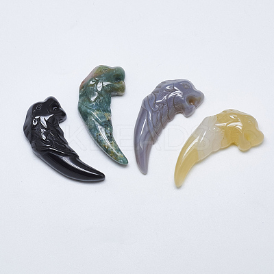 Natural Agate Big Pendants G-T122-09-1