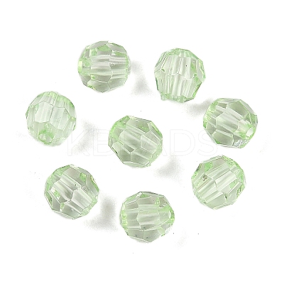Transparent Acrylic Beads OACR-Q015-03E-1
