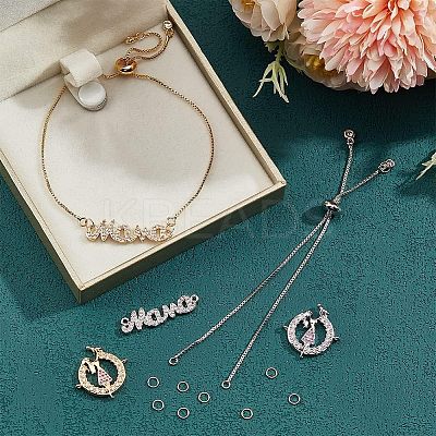 12Pcs Brass Box Chain Bracelet KK-NB0002-62-1