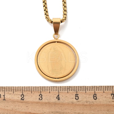 201 Stainless Steel Pendant Necklaces LS-NJEW-Z058-01G-1