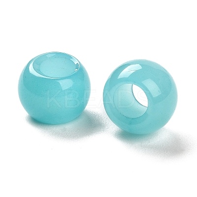 Natural Dyed Jade European Beads LS-G-R488-01D-1