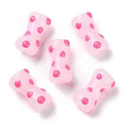 Handmade Bumpy Lampwork Beads LAMP-C012-01D-1