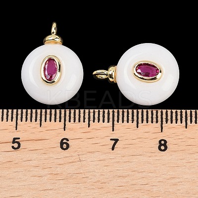 Natural White Jade Pendants G-Z134-03G-01-1