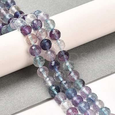 Natural Fluorite Beads Strands G-K345-A02-01A-1