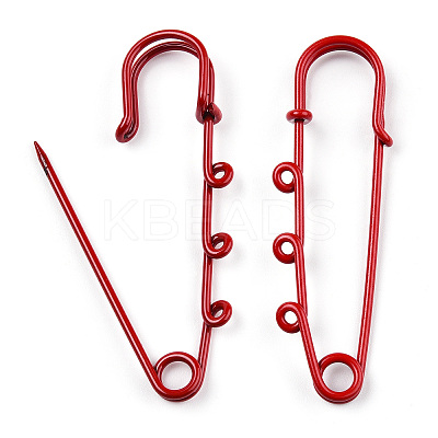 Spray Painted Iron Brooch Findings IFIN-K043-01A-08-1