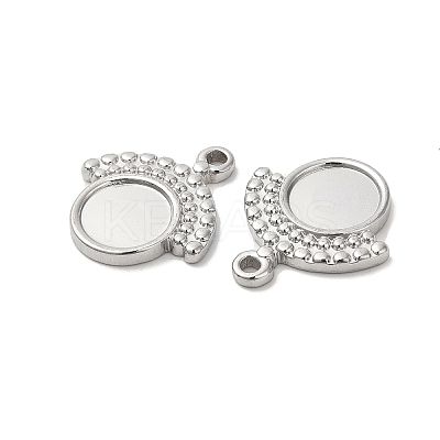 Non-Tarnish 304 Stainless Steel Pendant Cabochon Settings LS-STAS-H214-26P-1