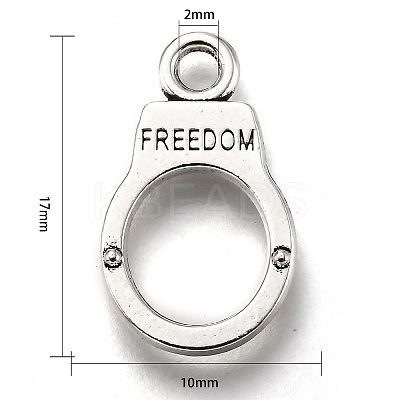 Tibetan Style Alloy Pendants LS-TIBE-S323-082AS-RS-1