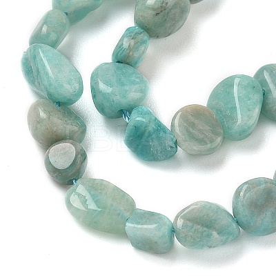 Natural Amazonite Beads Strands X-G-F521-25-1