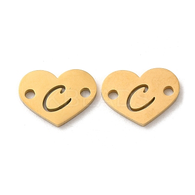 Ion Plating(IP) 304 Stainless Steel Connector Charms STAS-C081-04G-C-1
