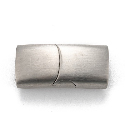 Tarnish Resistant 316 Surgical Stainless Steel Magnetic Clasps with Glue-in Ends X-STAS-F269-01MP-1