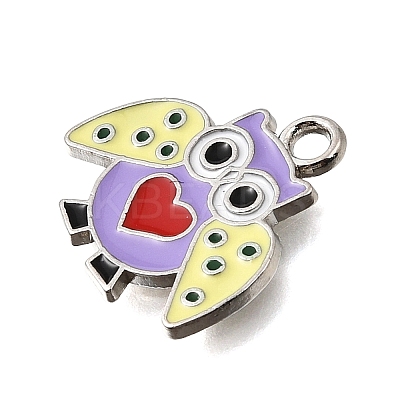 Alloy Enamel Pendants FIND-E049-08C-P-1