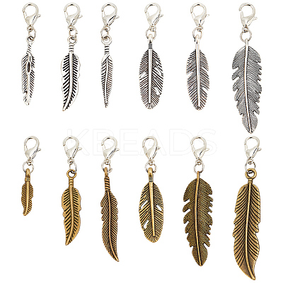 Tibetan Style Alloy Pendant Decoration HJEW-AB00475-1