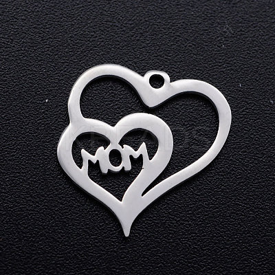 Non-Tarnish 201 Stainless Steel Charms STAS-T046-JN252-1-1