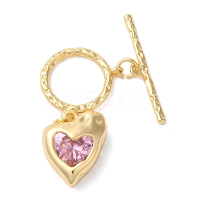Brass Toggle Clasps LS-KK-N254-90G-1