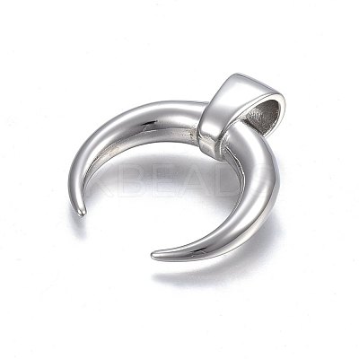 Tarnish Resistant 304 Stainless Steel Pendants STAS-H463-07P-1