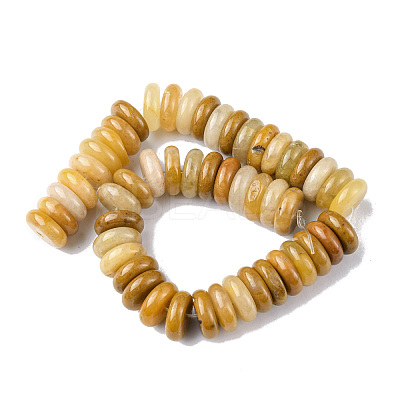 Natural Topaz Jade Beads Strands G-F743-01G-01-1