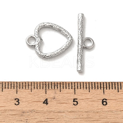 Non-Tarnish 304 Stainless Steel Toggle Clasps LS-STAS-C091-01P-1