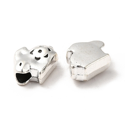 Tibetan Style Alloy Beads PALLOY-M198-05AS-1