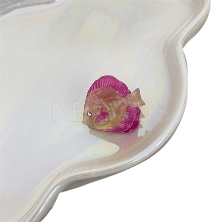 Acrylic Claw Hair Clips PW-WG234CC-07-1