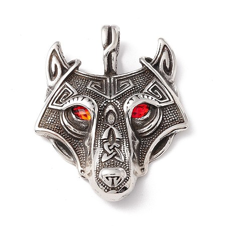 304 Stainless Steel Pendants STAS-M299-05AS-A-1