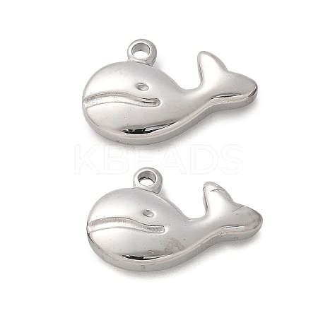 304 Stainless Steel Pendants STAS-L022-484P-1
