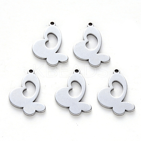 Tarnish Resistant 304 Stainless Steel Pendants STAS-N092-90-1