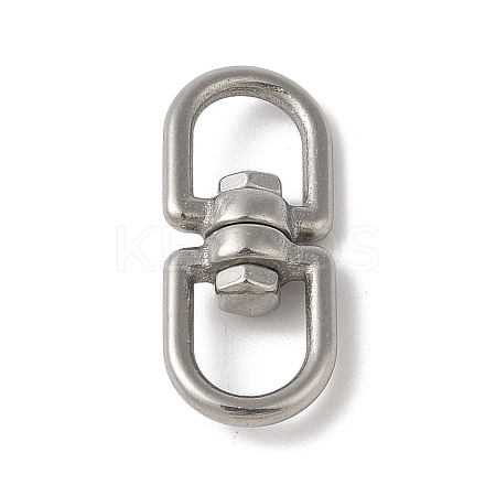 Non-Tarnish 304 Stainless Steel 8 Shape Swivel Clasps STAS-S127-03P-01-1