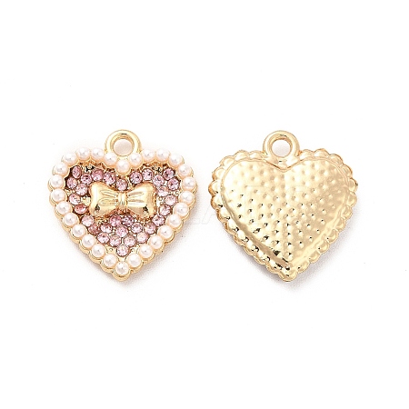 Alloy Rhinestone Pendants ALRI-E006-02LG-02-1