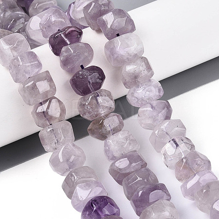 Natural Amethyst Beads Strands G-N347-17A-03-1