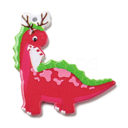 Christmas Theme Acrylic Pendants OACR-B014-01-1