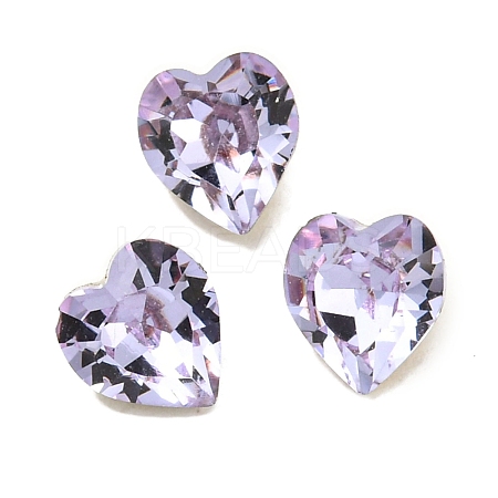 Glass Rhinestone Cabochons RGLA-L029-16B-371-1