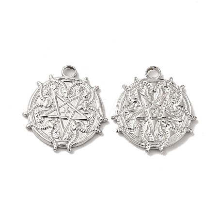 Non-Tarnish 304 Stainless Steel Pendant LS-STAS-H212-25P-1