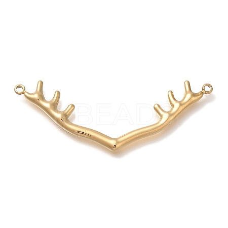 Ion Plating(IP) 304 Stainless Steel Connector Charms STAS-P371-098G-1