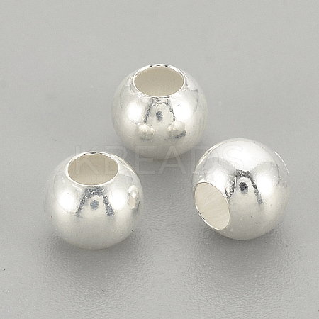 925 Sterling Silver Beads STER-S002-12-3mm-1