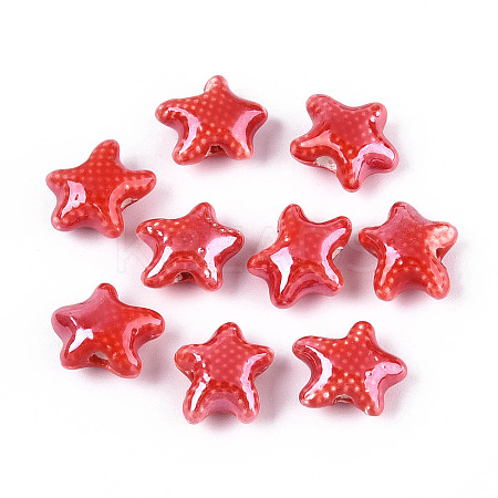 Handmade Porcelain Beads PORC-Q002-03H-01-1