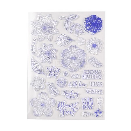 Plastic Stamps DIY-F053-01E-1